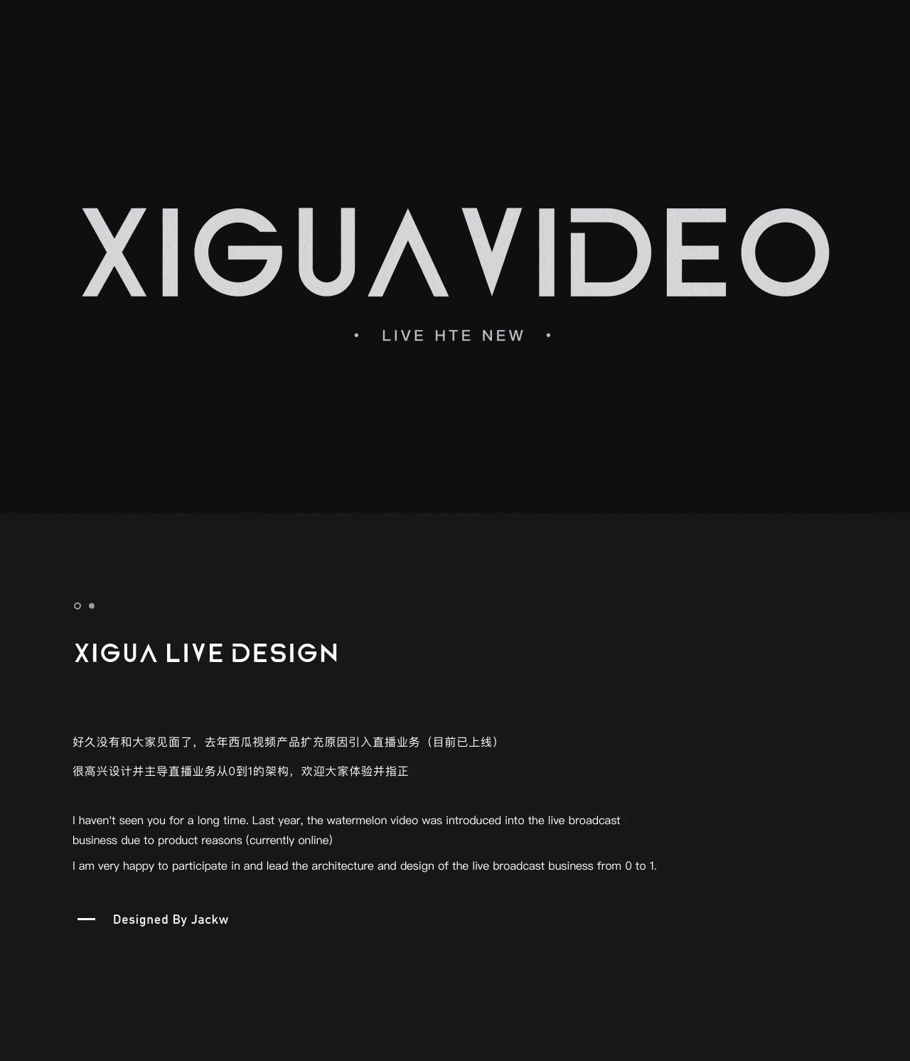 西瓜视频“LIVE”(图ZMTI3OTc0MDky) - APP界面 - 站酷设计师JACKW原创素材 - 站酷ZCOOL