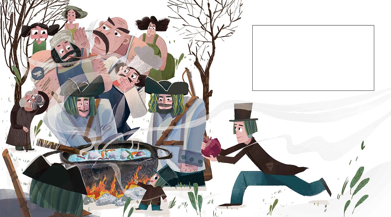 《石头汤》绘本