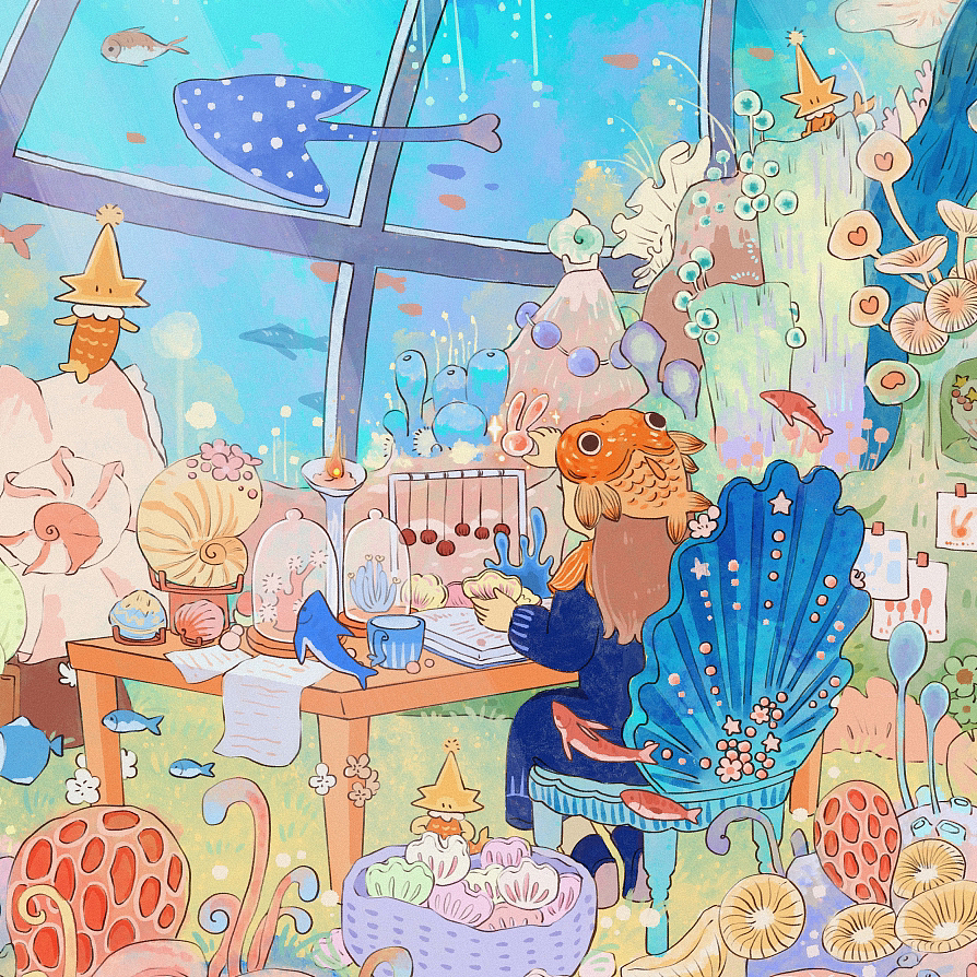 是农夫山泉茶派的美好世界呀!