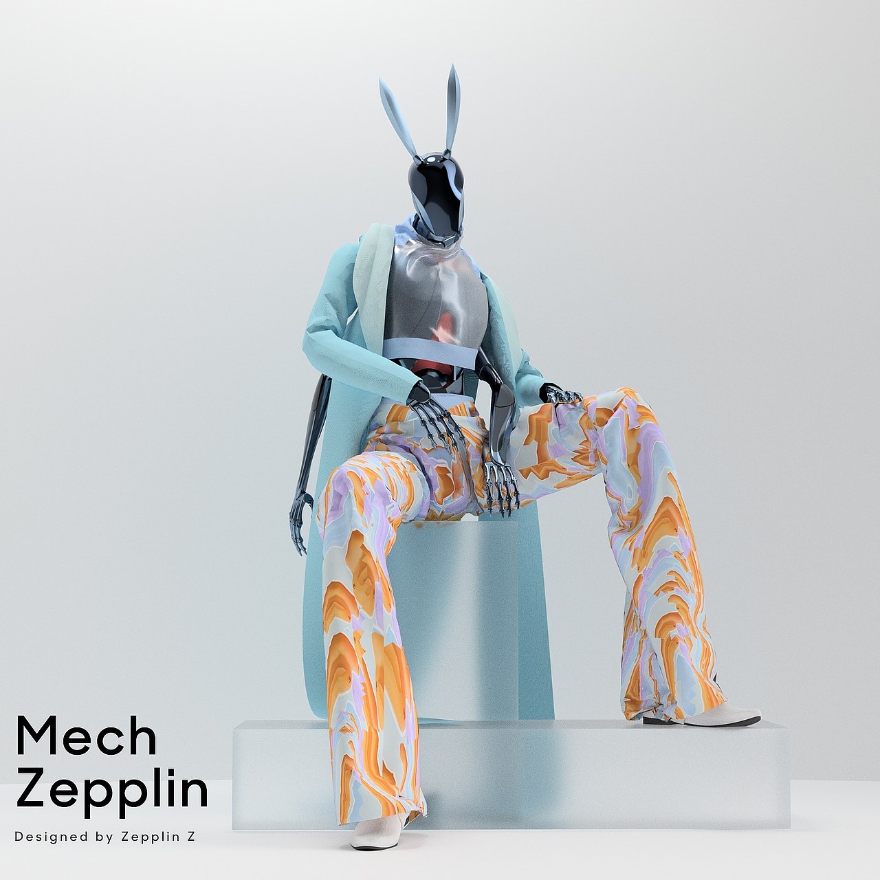 赛博时尚 | Mech Zepplin 2019 Summer（图ZMTY0NDU1MjEy） - 休闲/流行服饰 - 站酷设计师纸人设计原创素材 - 站酷ZCOOL