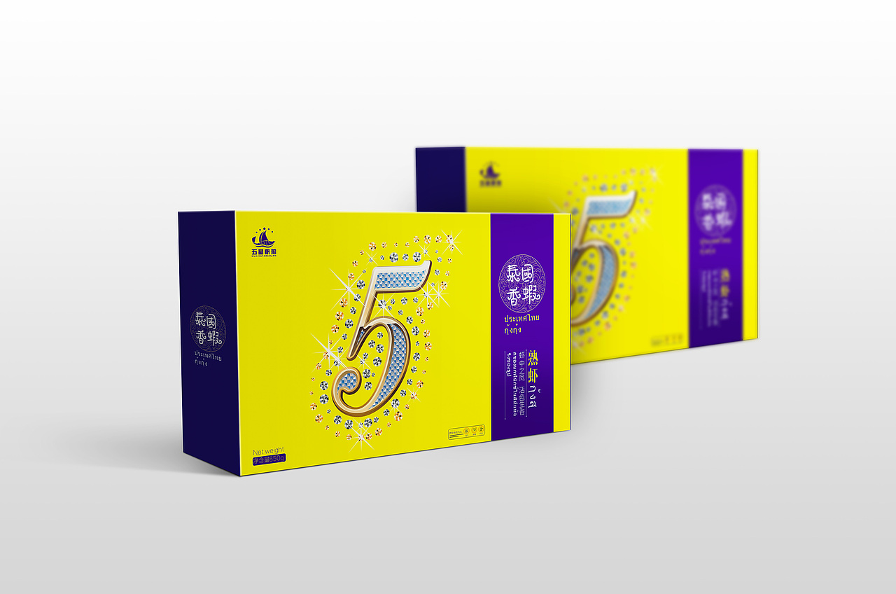泰国香虾包装设计（图ZOTMwMDY4ODQ=） - 包装 - 站酷设计师龙天设计原创素材 - 站酷ZCOOL