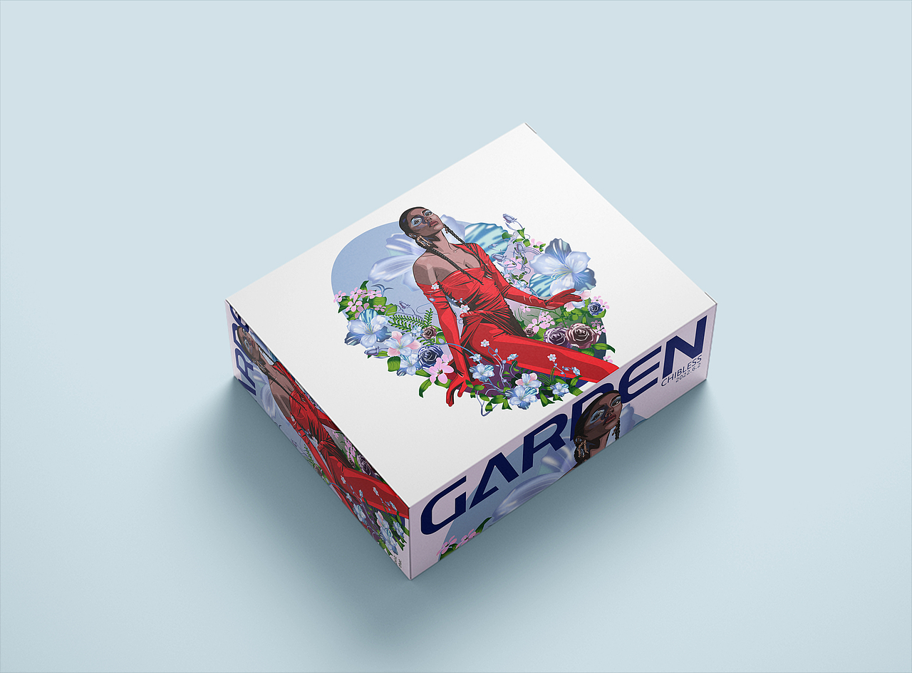 闻香识女人-GARDEN-潮流插画