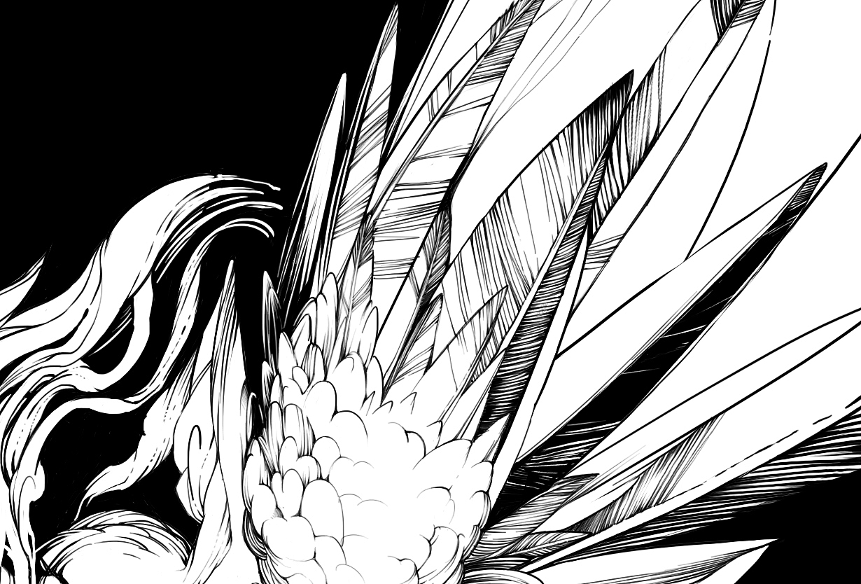 《山海经》九头鸟