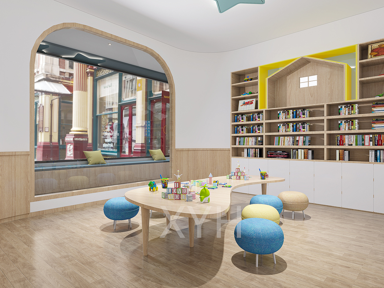 迷人而又童话般的幼儿园