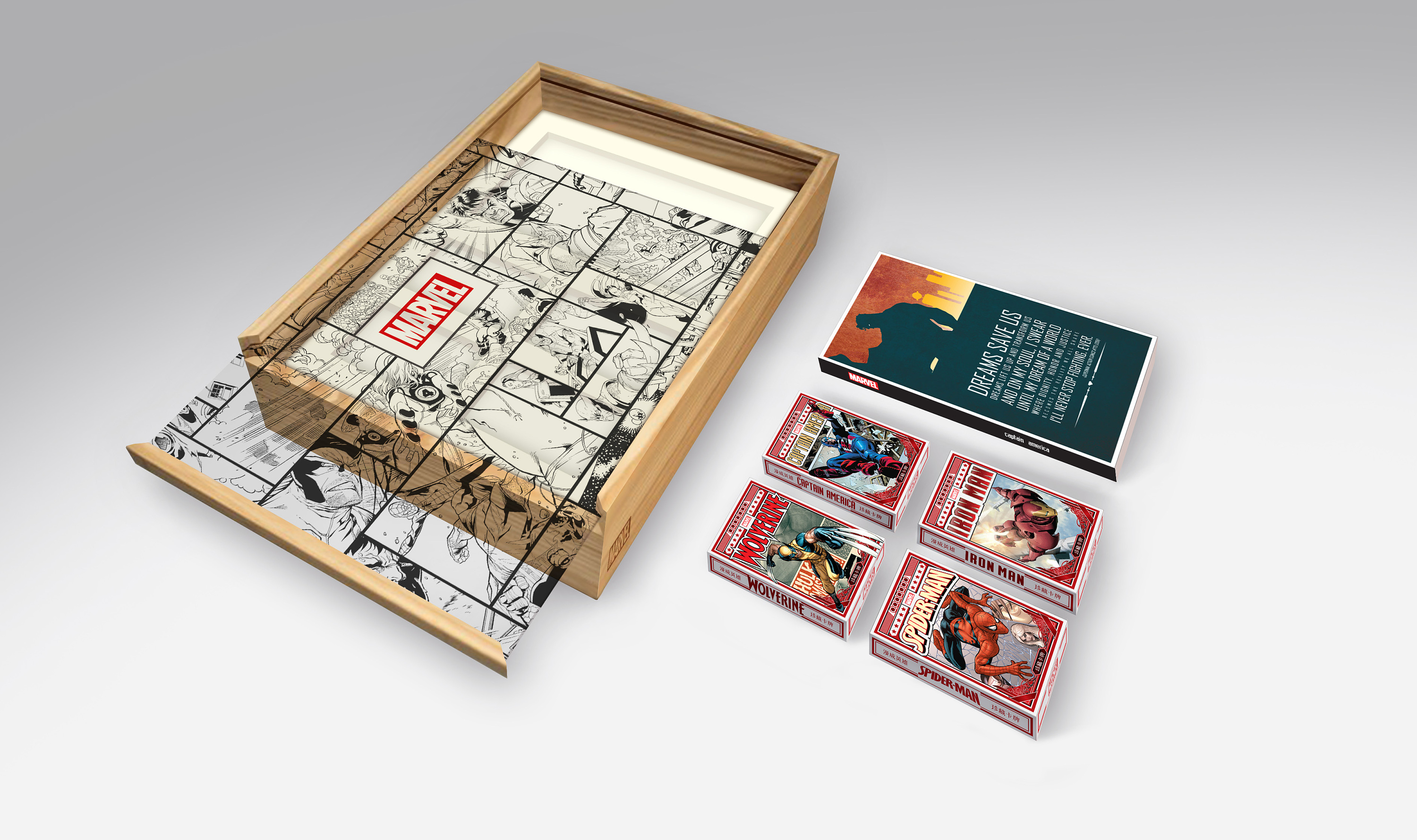 曾设计过的卡牌游戏包装