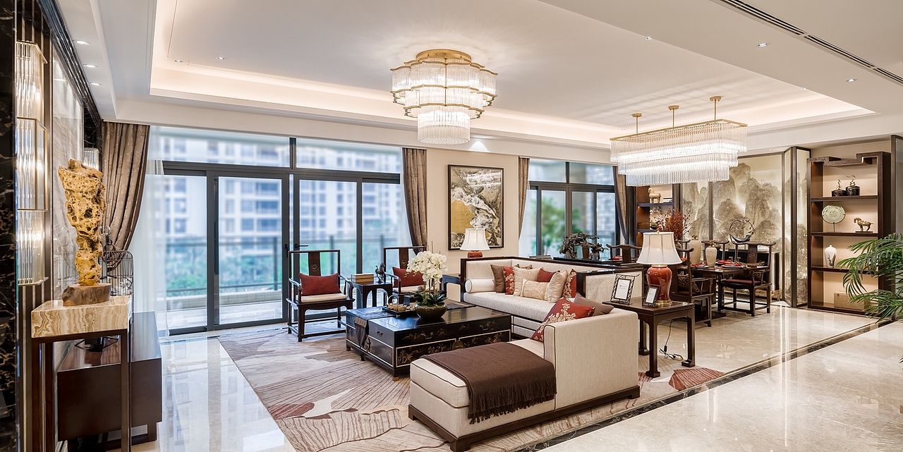 金地天御 新中式 285平方米