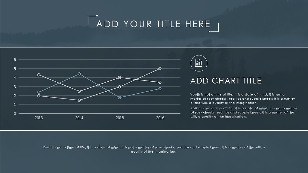 简约系列第三部作品 MIST 2017工作总结计划汇报PPT模板