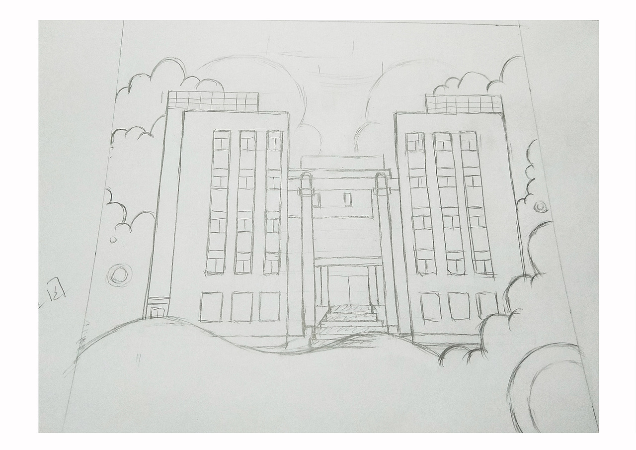 黄淮学院手绘地图设计与制作（图ZMTEzMjkxNDQ4） - 艺术插画 - 站酷设计师李瑞琪李瑞琪原创素材 - 站酷ZCOOL