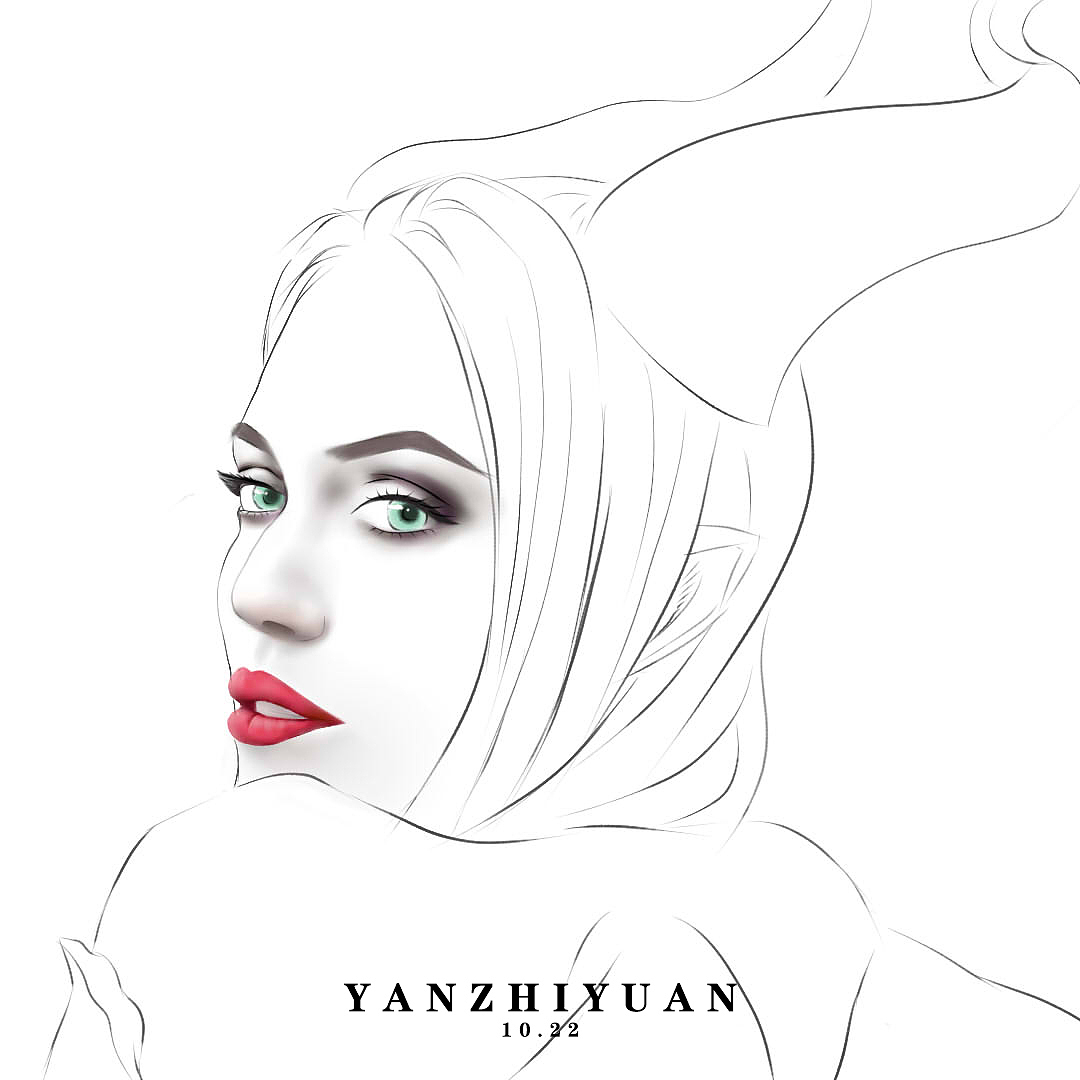 玛琳菲森95|插画|创作习作|yanzyuan_原创作品-站酷zcool