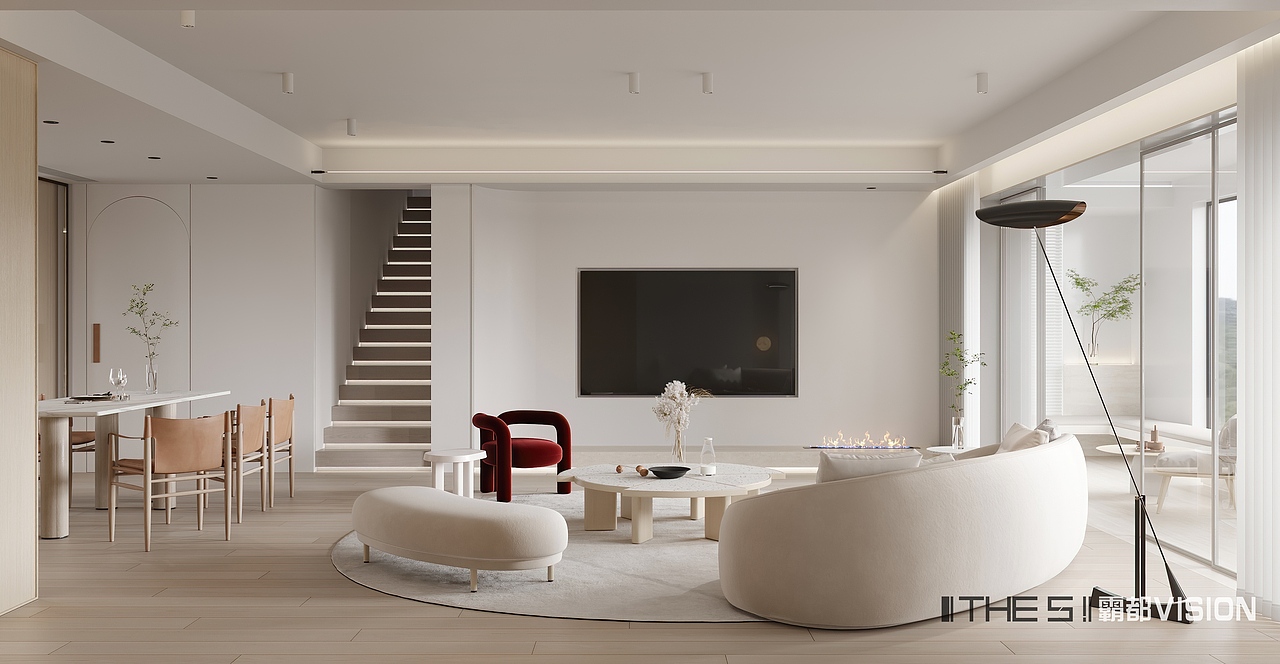 现代大平层 一个让人温暖得空间（图ZMjU5OTgyNjY0） - 家装设计 - 站酷设计师霸都THES原创素材 - 站酷ZCOOL