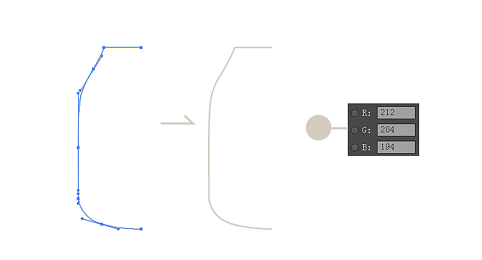 【教程】奶瓶icon的制作步骤——AI与PS的结合（图ZMjA1Njg5ODg=） - 图标 - 站酷设计师Domoooo原创素材 - 站酷ZCOOL