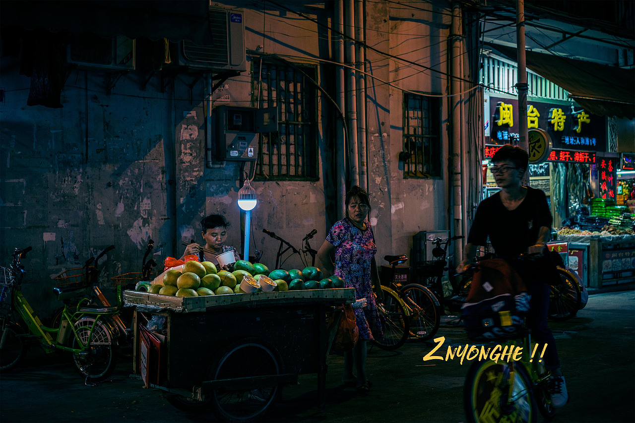 晚上的厦门八市~