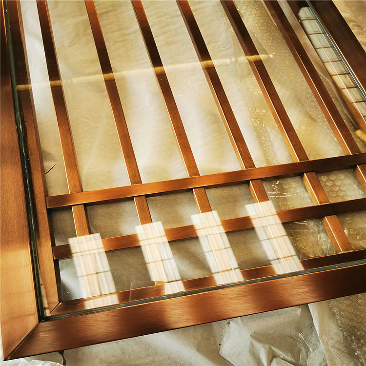 异型工艺焊接金属屏风玫瑰金不锈钢格栅众钰定制（图ZMjY4NzEzMjg0） - 其他 - 站酷设计师众钰屏风护栏原创素材 - 站酷ZCOOL