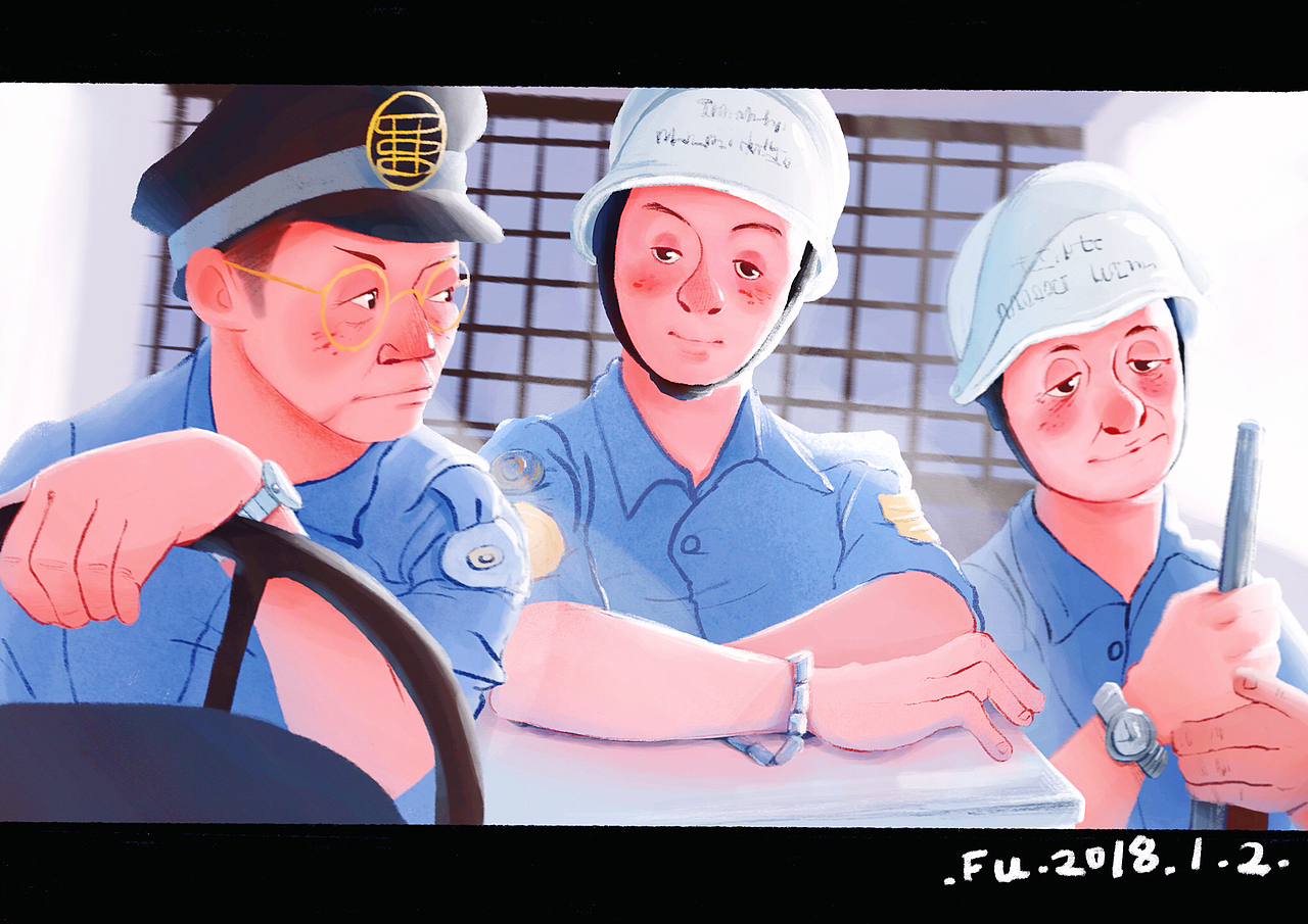 新的一年绘画喜欢的电影镜头计划#2018.1.2（图ZMTAyMTUwNjIw） - 儿童插画 - 站酷设计师路肥原创素材 - 站酷ZCOOL