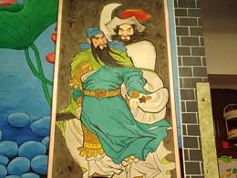 單刀赴會(huì)國畫