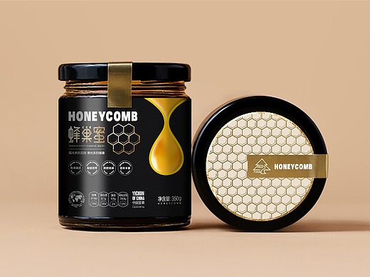 蜂巢蜜:品牌包装设计