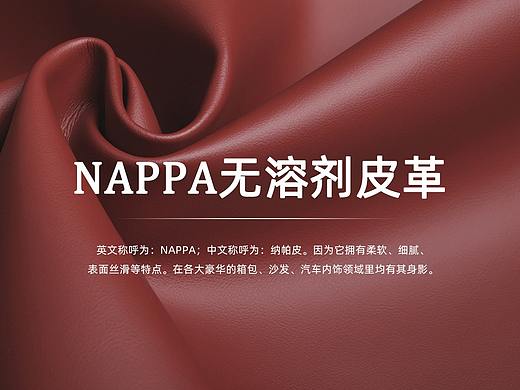 NAPPA无溶剂皮革系列详情页