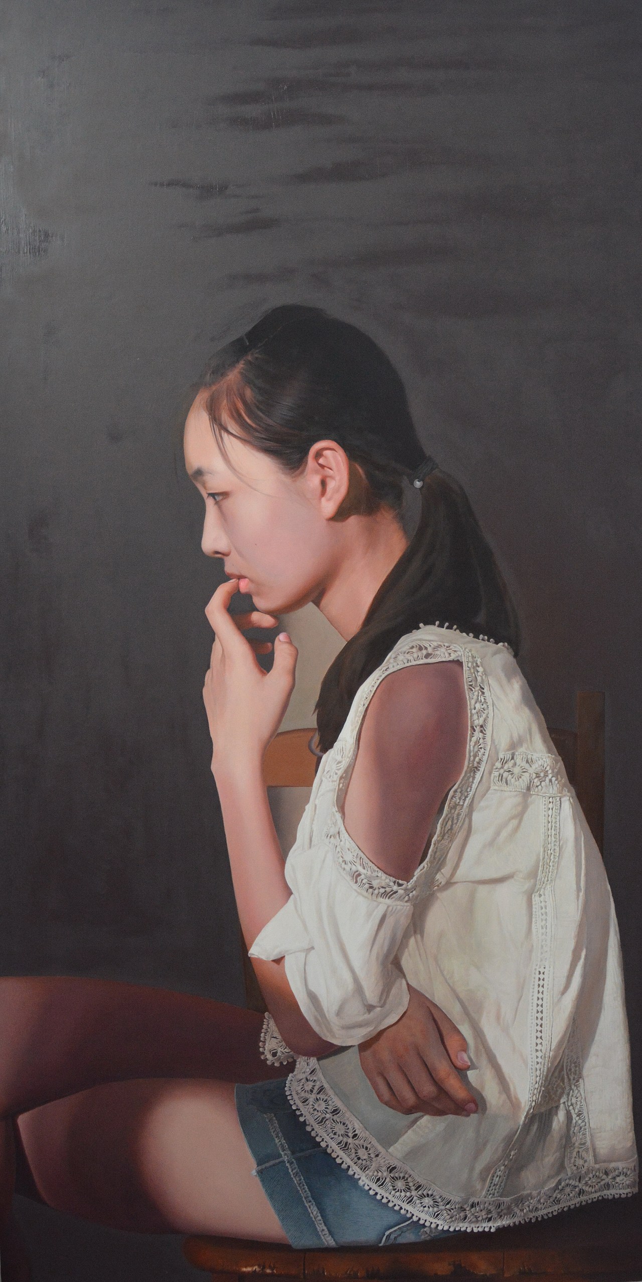 原创作品纯艺术绘画玉海油画年年红709玉海油画具象艺术——写实油画