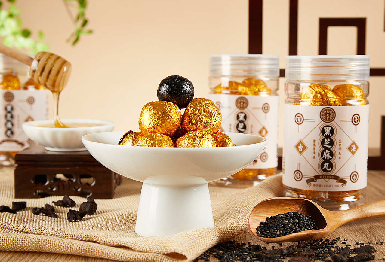 电商摄影|黑芝麻丸