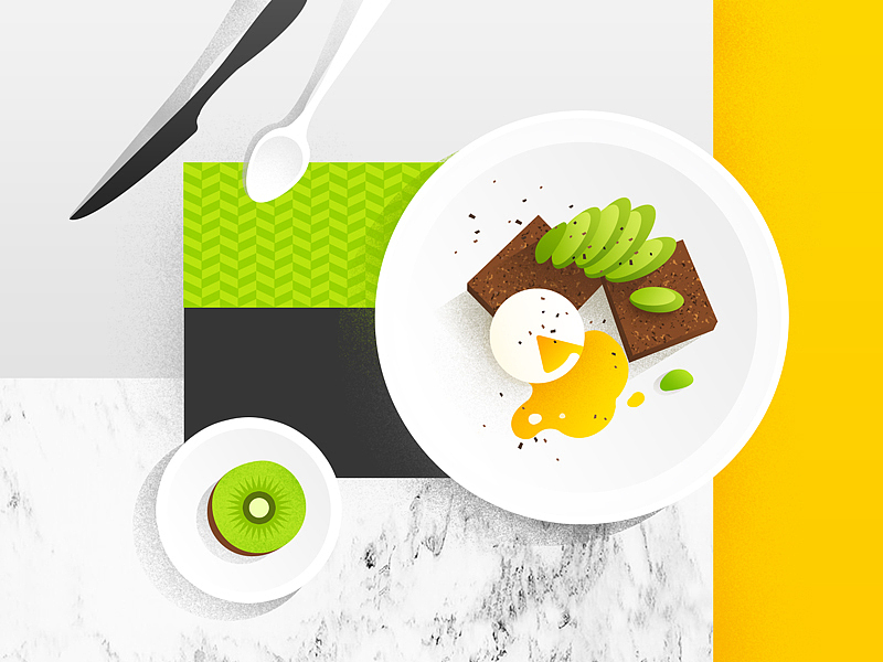 food illustration（图ZNTcwMzIzMjA=） - 商业插画 - 站酷设计师秀元原创素材 - 站酷ZCOOL