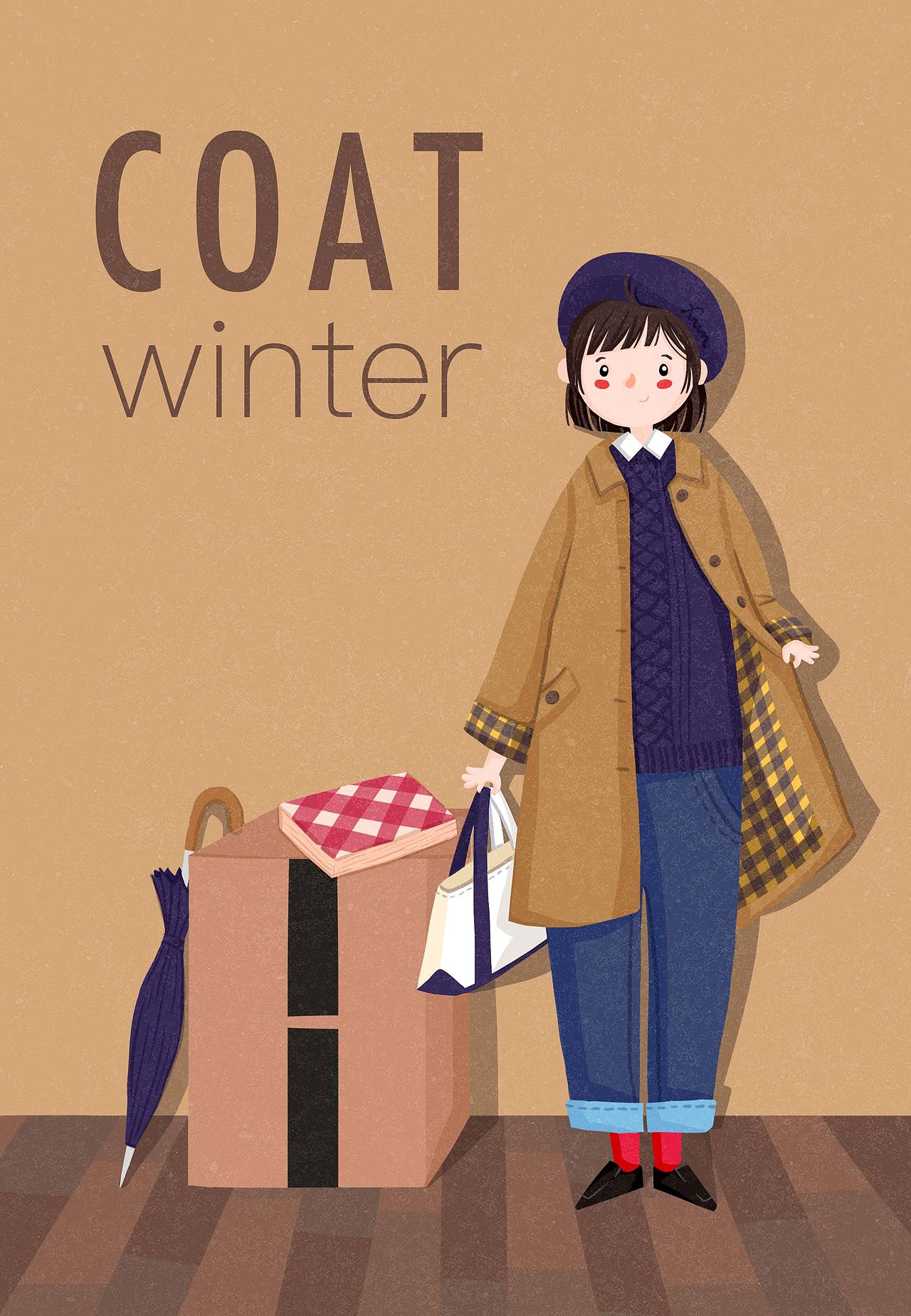 对着镜子摆弄自己的新外套