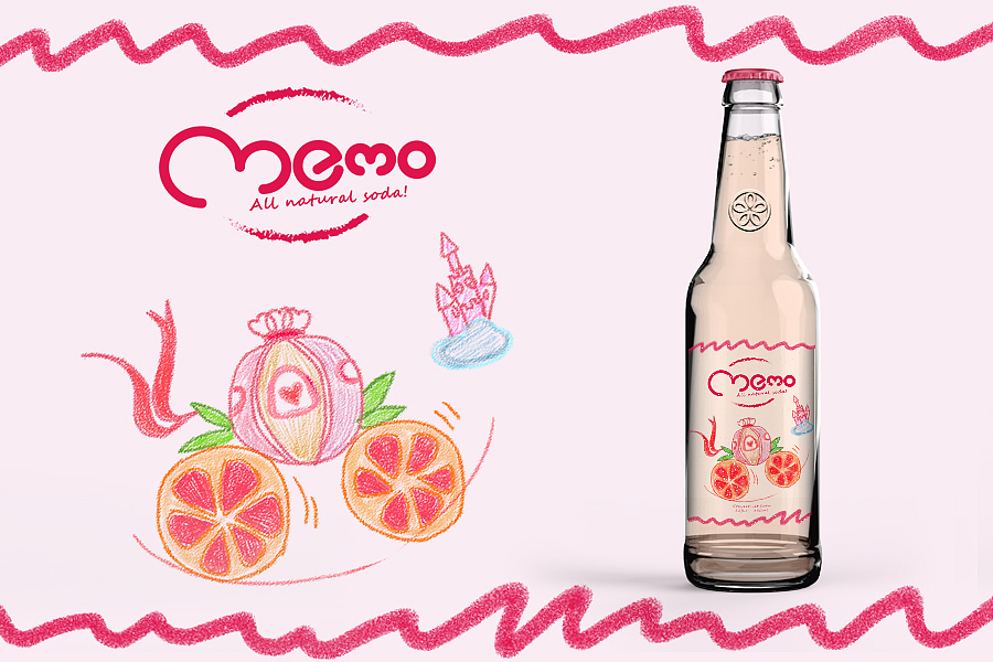 Memo Soda 碳酸饮料包装(图ZNDk3OTQ5MjQ=) - 包装 - 站酷设计师风聆紫原创素材 - 站酷ZCOOL
