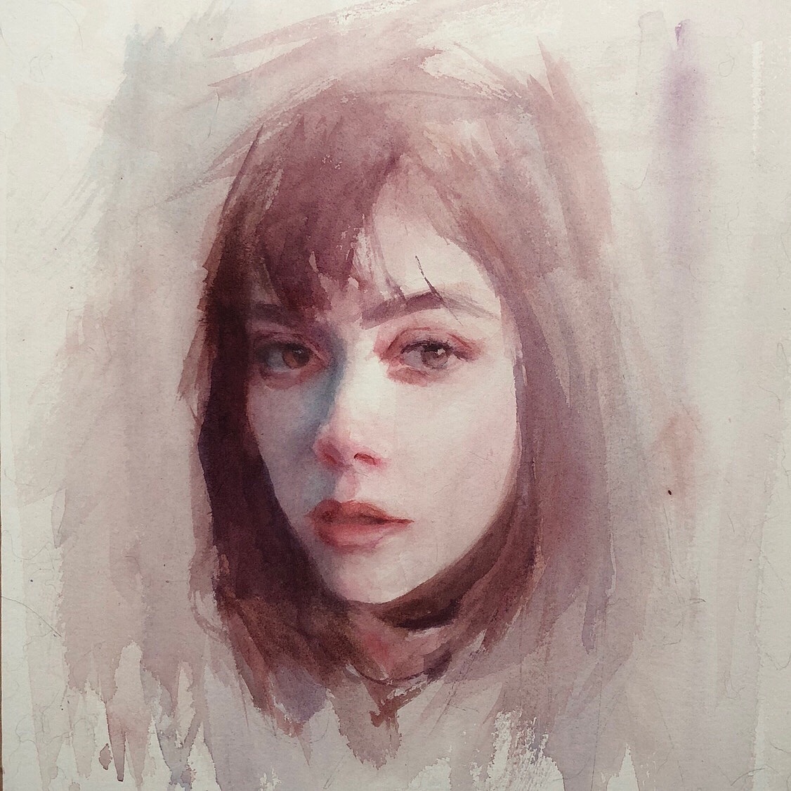 水彩頭像合集（圖ZMTQ0OTc5NDg0） - 繪畫 - 站酷設(shè)計(jì)師特蘭悟天克斯原創(chuàng)素材 - 站酷ZCOOL