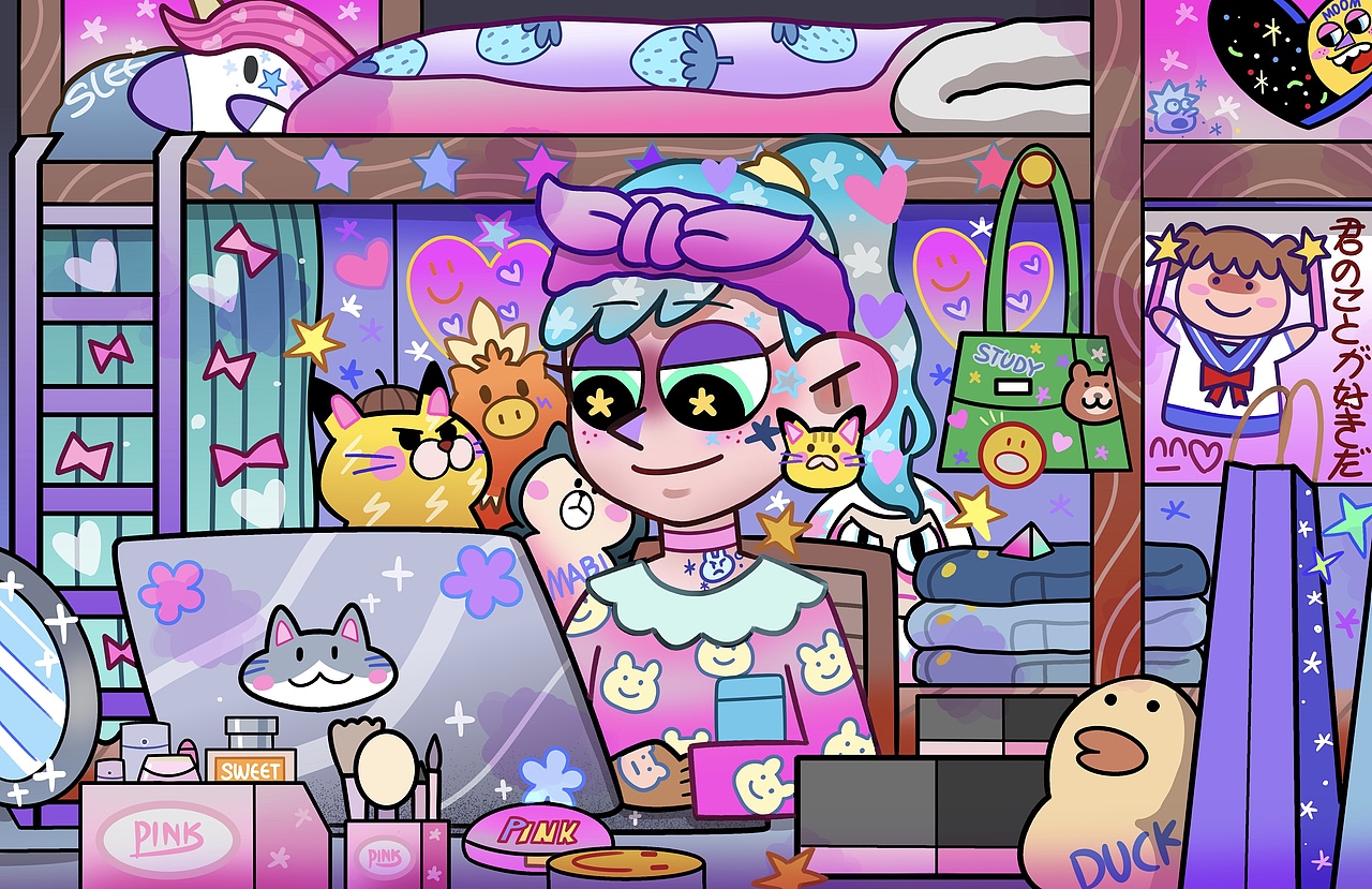 最近肯恩的创作大量图慎点（图ZMjA4OTQ2MDIw） - 商业插画 - 站酷设计师肯恩恩原创素材 - 站酷ZCOOL