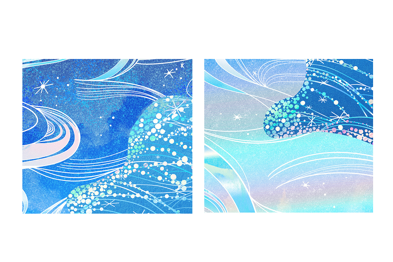 二十四节气-霜降立冬小雪大雪（图ZMTc0Mzk2NDg0） - 商业插画 - 站酷设计师yyari原创素材 - 站酷ZCOOL