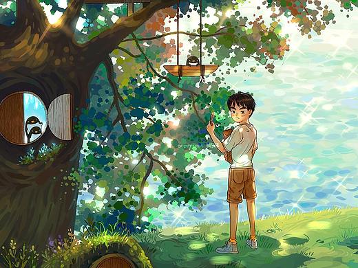 夏天的少年