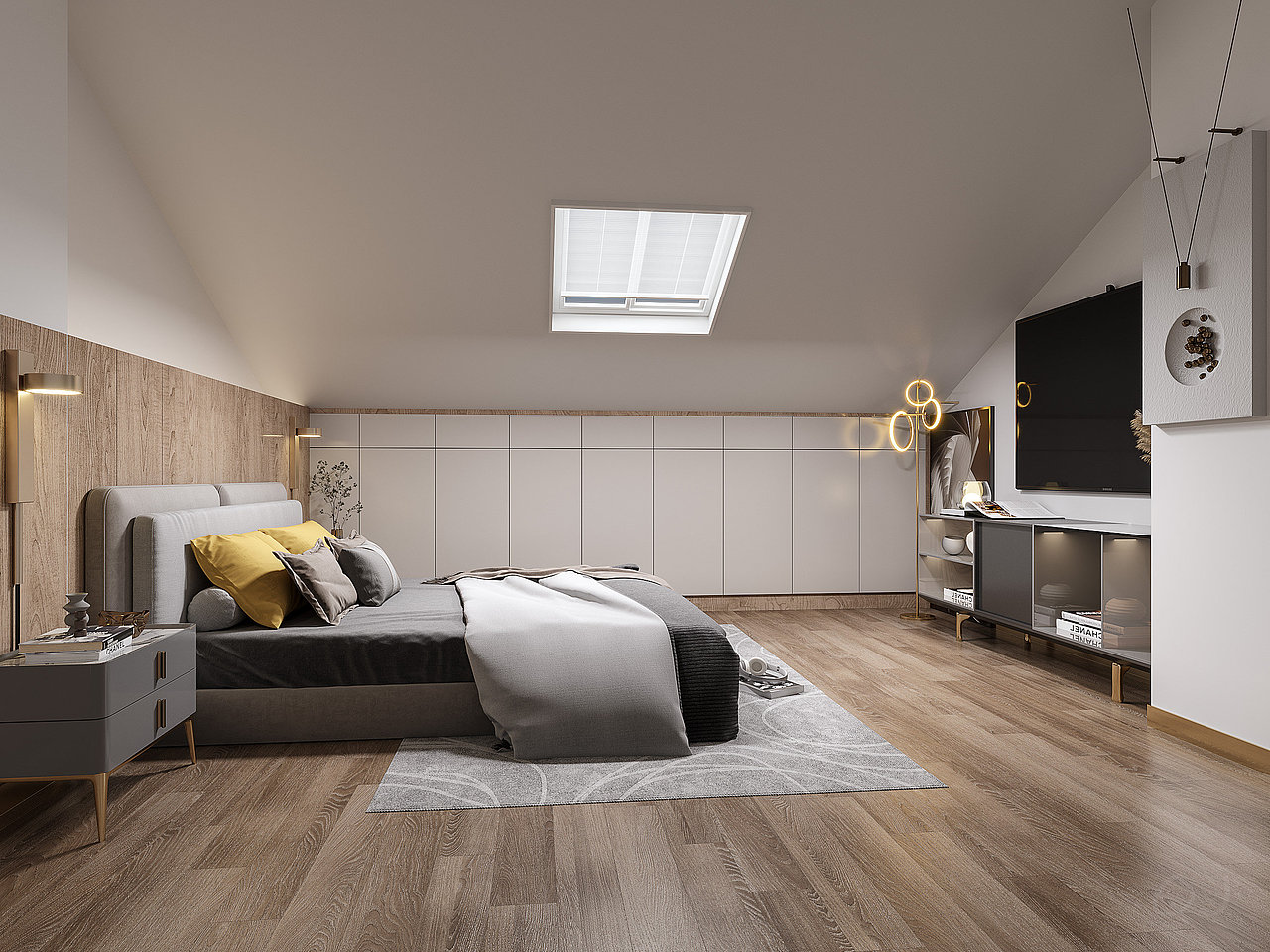 现代|最好的装修风格是把你喜欢的一切 都放进你的房间