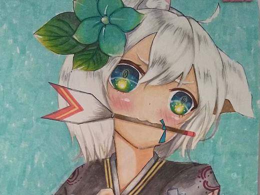 手绘（个人主页-ZMzA3OTI5MDA=） - 艺术插画 - 站酷设计师sky幻蝶原创素材 - 站酷ZCOOL