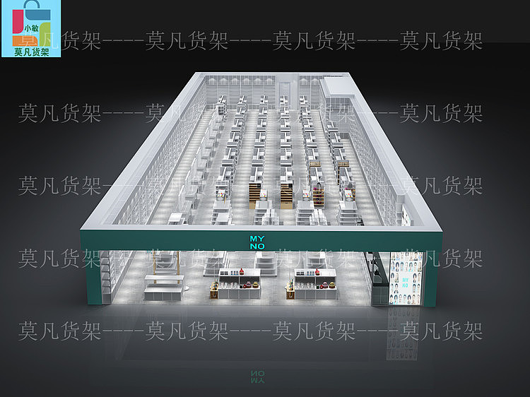 广州诺米新款彩妆货架-莫凡货架厂家供应