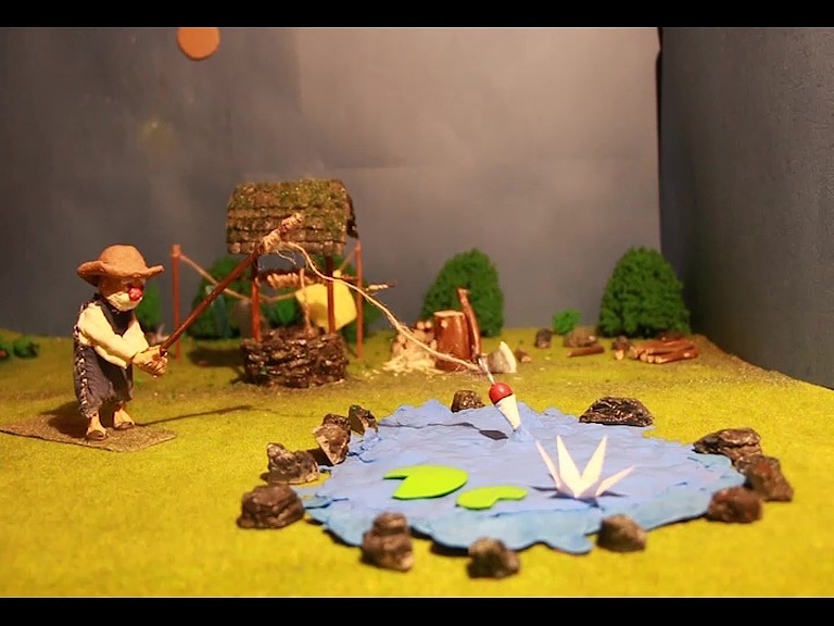 定格动画《钓鱼》