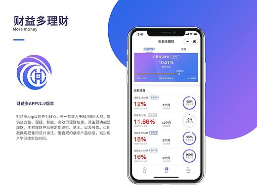 金融理财微信小程序
