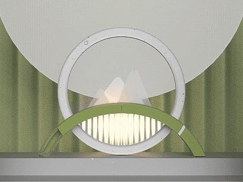 H₂OUR加湿器钟