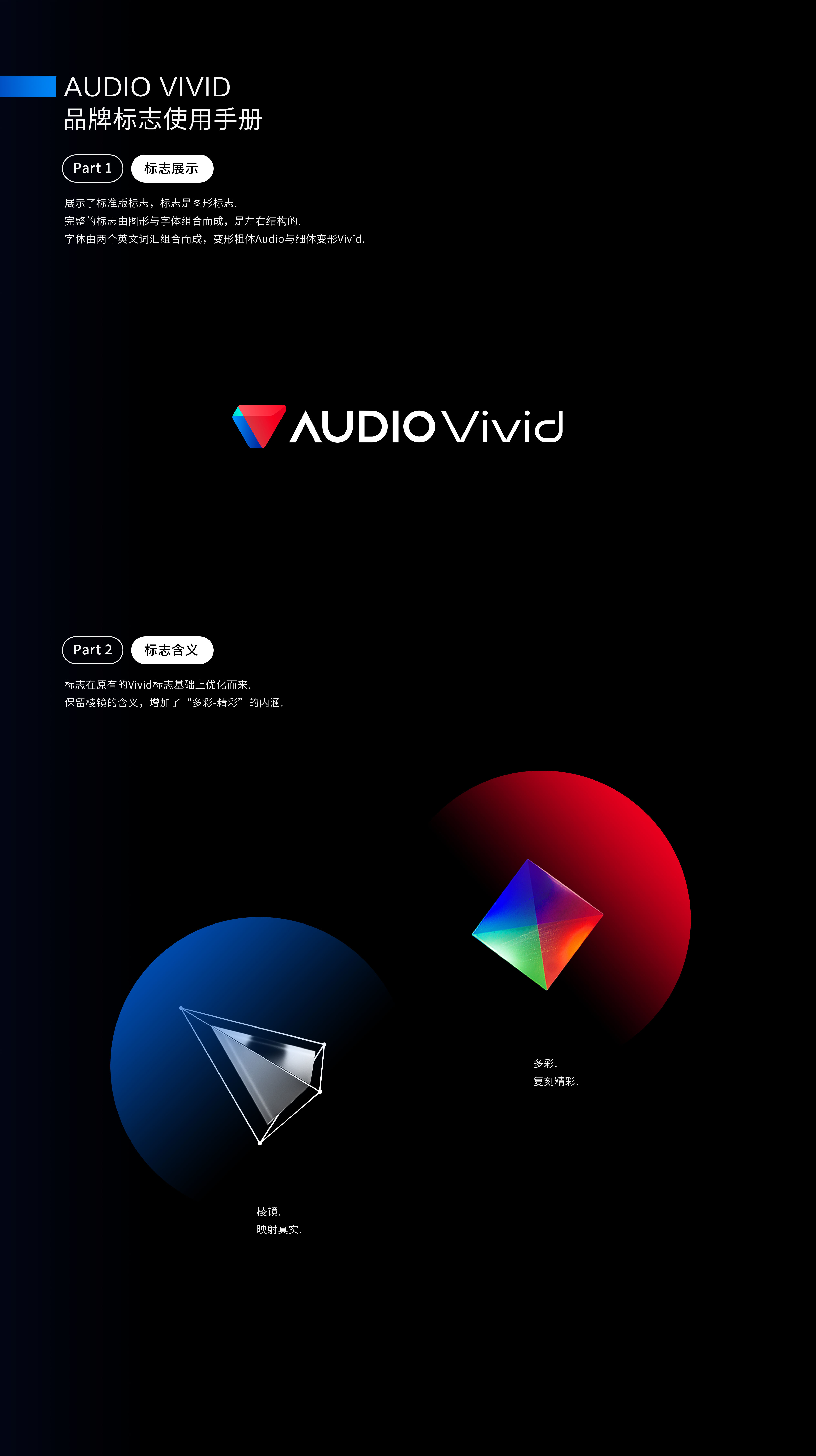 华为audiovivid 品牌vi设计