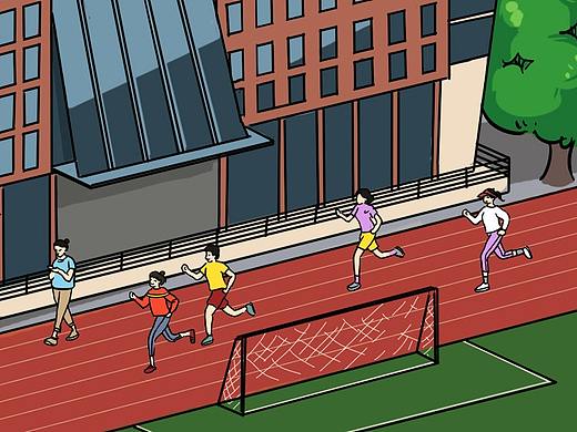 華清學院一鏡到底漫畫（個人主頁-ZNDI3NDgyOTI=） - 短篇/格漫 - 站酷設計師HLMU原創(chuàng)素材 - 站酷ZCOOL