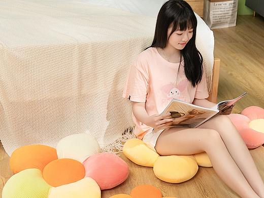扬州产品拍摄 电商摄影 静物摄影 网红花瓣坐垫