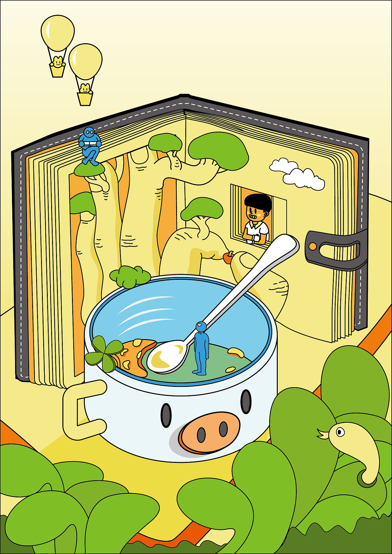 小蓝（图ZMzAwOTU3NDQ4） - 创作习作 - 站酷设计师菲沃龙酱原创素材 - 站酷ZCOOL