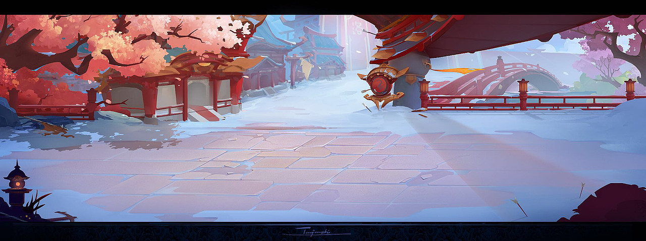 城内（图ZMTQyOTQwNDYw） - 游戏原画 - 站酷设计师银牙原创素材 - 站酷ZCOOL