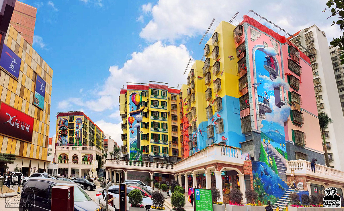 珠海最大的3d画、3d壁画—来魅力壁画村（万氏兄弟出品（图ZMTAxODY4Mjgw） - 新锐潮流插画 - 站酷设计师3d画3d壁画3d地画原创素材 - 站酷ZCOOL