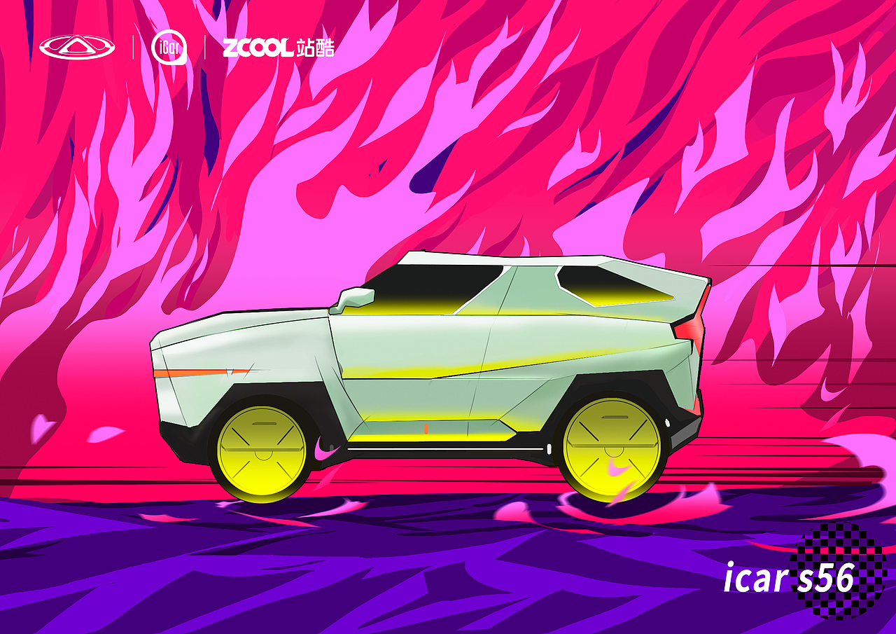 i共创 纯电硬派 icar s56 - 星途 | 外观设计