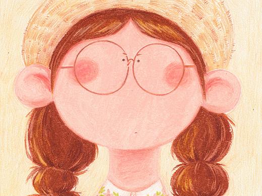 Big Face, Tiny Eyes -- Creamy Yellow