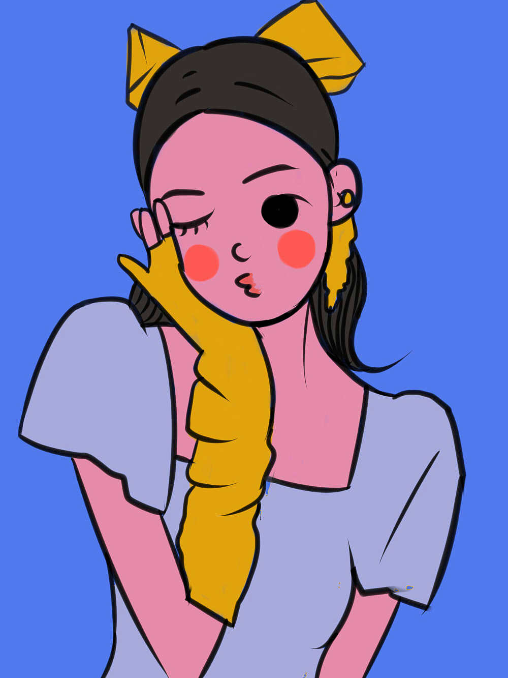 近期插画练习（图ZMjA5NTk3NTA4） - 创作习作 - 站酷设计师开心超人不开心原创素材 - 站酷ZCOOL