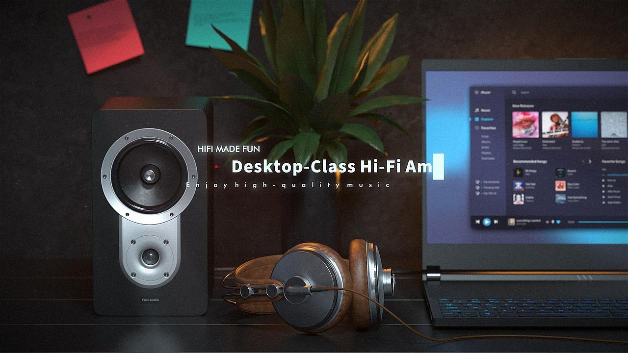 Fosi Audio DAC Q4 Sequence Design（图ZMjE4NTgzMTY0） - 动画/影视 - 站酷设计师辣鸡Laaaaaaaa原创素材 - 站酷ZCOOL