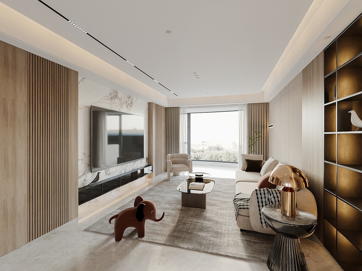 现代轻奢风格:精致高雅的气质,人见人爱