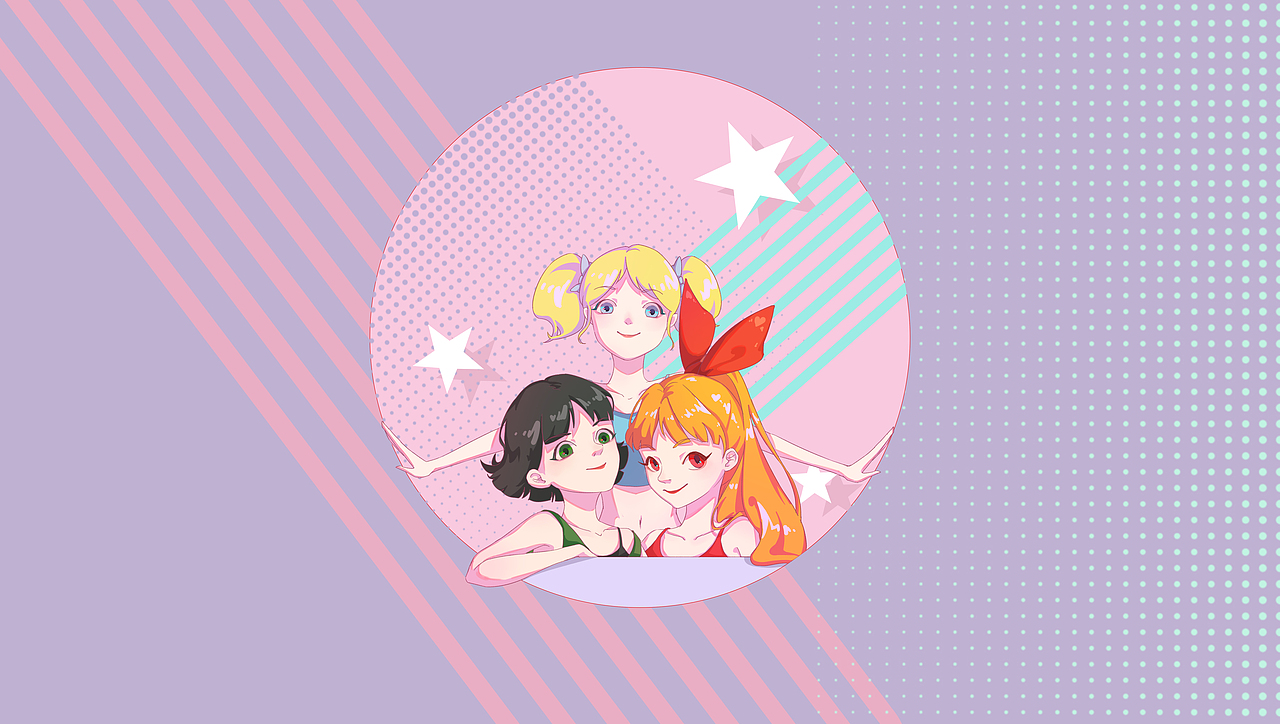 飞天小女警（同人）（图ZMjA1NDA2NzA4） - 艺术插画 - 站酷设计师冬至至至原创素材 - 站酷ZCOOL