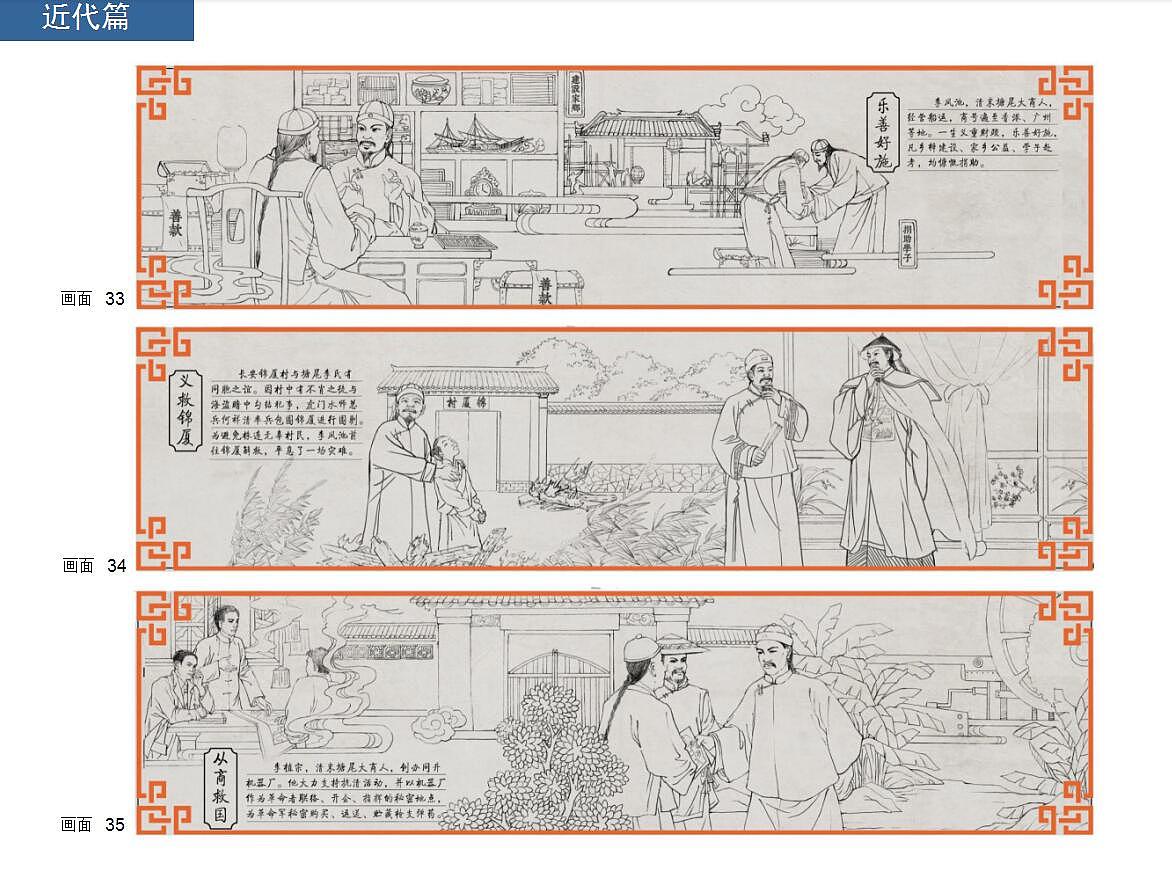 东莞塘尾村文化长廊壁画连环画设计及绘制（图ZMjE4MjI5MjYw） - 商业插画 - 站酷设计师英葵有维设计原创素材 - 站酷ZCOOL