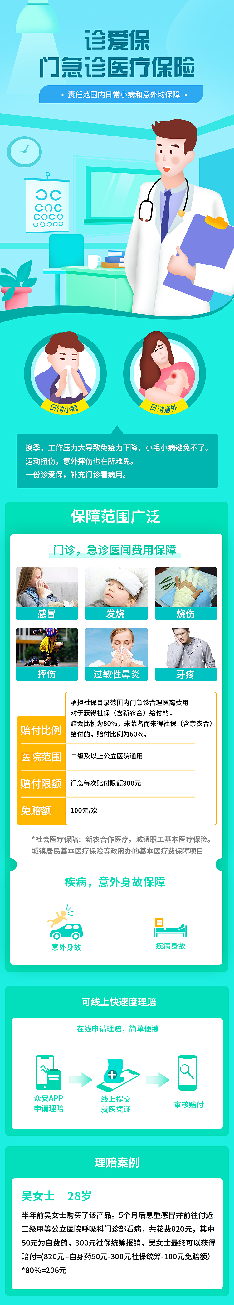 医疗保险类H5（图ZMTY5Mzc3NDg0） - 其他UI - 站酷设计师再难风原创素材 - 站酷ZCOOL